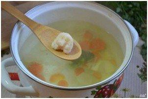 Суп-пюре из брокколи и цветной капусты - фото шаг 5