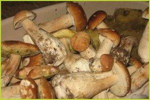 Маринованные белые грибы без уксуса - фото шаг 1