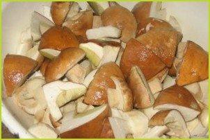 Маринованные белые грибы без уксуса - фото шаг 3