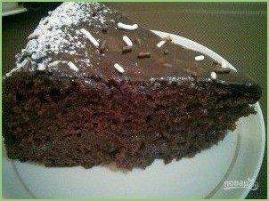 Простой шоколадный торт в мультиварке - фото шаг 5