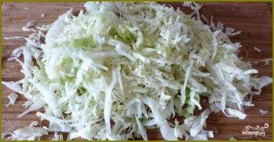 Салат из зеленых овощей - фото шаг 3