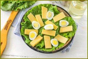 Салат с яйцом и сыром - фото шаг 3