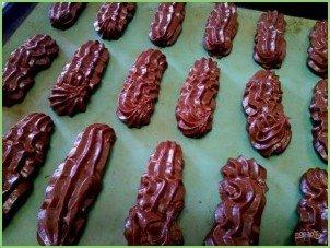 «Дамские пальчики» из шоколадного теста - фото шаг 7