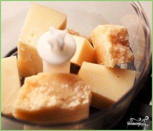 Фокачча с сыром и базиликом - фото шаг 3