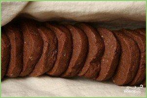 Пряное шоколадное печенье с миндалем - фото шаг 3