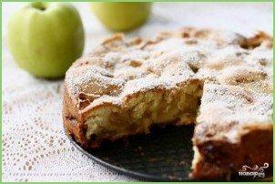 Простой пирог с яблоками - фото шаг 7