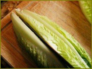 Салат со слабосоленой семгой - фото шаг 1
