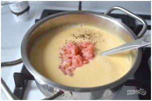 Сырный крем-суп с креветками - фото шаг 4