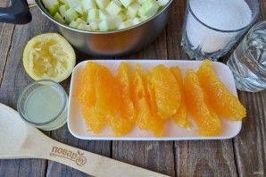 Варенье из кабачков с апельсином и лимоном - фото шаг 3