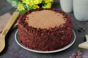 Влажный шоколадный торт - фото шаг 29