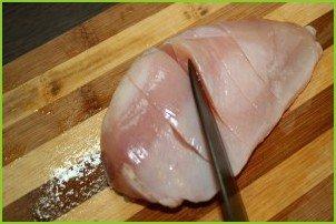 Куриные грудки в сметанном соусе - фото шаг 2