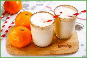 Молочный коктейль с мандаринами - фото шаг 6