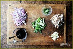 Салат с мясом и овощами - фото шаг 3
