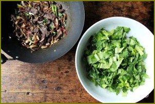 Салат с мясом и овощами - фото шаг 4