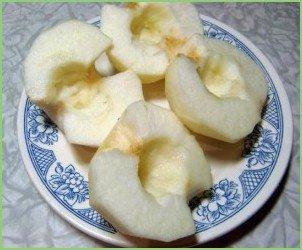 Шарлотка на маргарине с яблоками - фото шаг 4