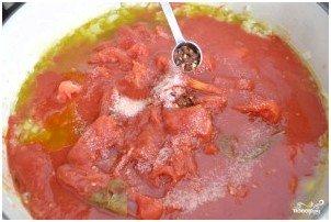 Суп с томатной пастой - фото шаг 3