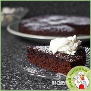 Шоколадный пирог с маскарпоне - фото шаг 4