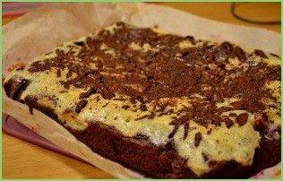 Брусничный торт с белым шоколадом - фото шаг 3