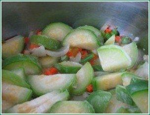Рагу из овощей с кабачками