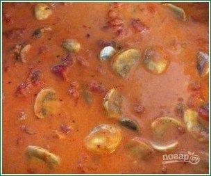 Ригатони с томатным соусом