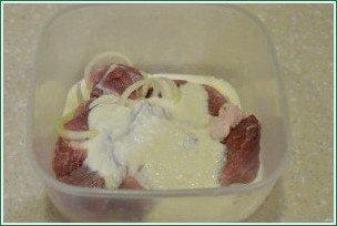 Шашлык на йогурте