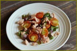 Вкусный салат с тунцом - фото шаг 2