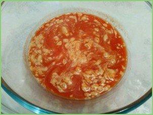 Несладкие булочки на томатном соке - фото шаг 3