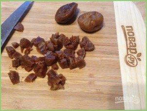 Печенье из цельнозерновой муки с инжиром и шоколадом - фото шаг 5