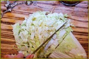 Теплый салат с куриным филе по-тайски - фото шаг 6