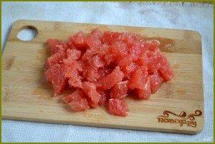 Салат с грейпфрутом - фото шаг 4