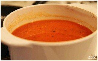 Томатный суп с мясом - фото шаг 12