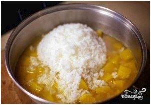 Тыквенный суп-пюре с рисом - фото шаг 7