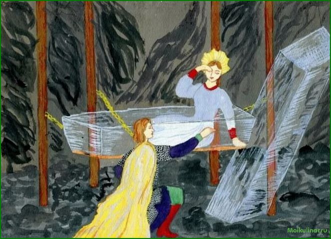Детские рисунки о семи богатырях — увлекательное путешествие в мир славных героев русских сказок