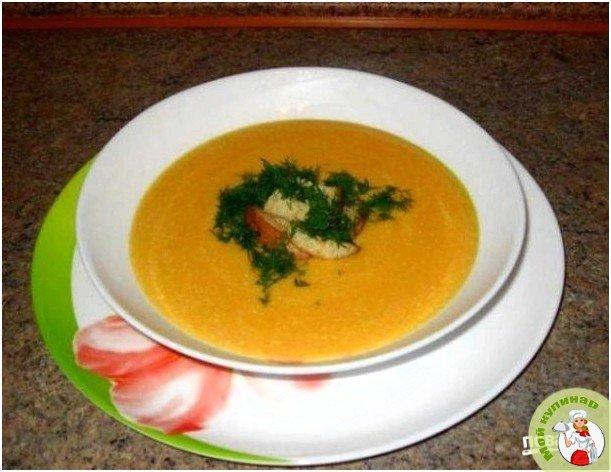 Тыквенный суп со сливками - фото шаг 1