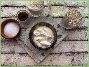 Овсяное печенье на йогурте - фото шаг 1