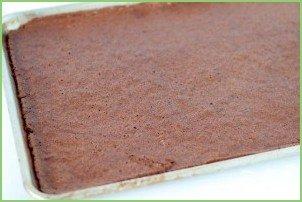 Праздничные шоколадные пирожные с глазурью - фото шаг 1