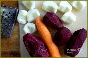 Салат со свеклой и морковью - фото шаг 1