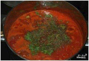 Томатный крем-суп со сливками - фото шаг 7