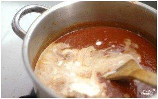 Томатный крем-суп со сливками - фото шаг 8
