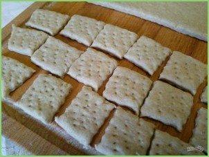 Хлебные крекеры с сыром - фото шаг 7