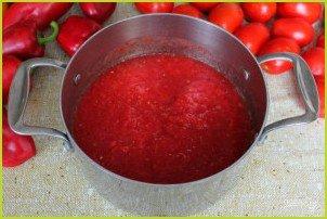 Лечо с томатным соком на зиму - фото шаг 2