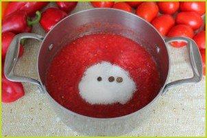 Лечо с томатным соком на зиму - фото шаг 3