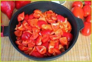 Салат из сладкого перца и помидоров на зиму - фото шаг 3