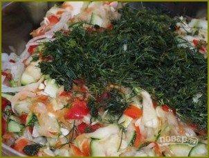 Салат с болгарским перцем на зиму - фото шаг 5
