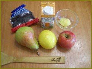 Салат с грушами и яблоками - фото шаг 1