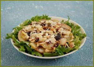 Салат с карамелизированной грушей - фото шаг 8