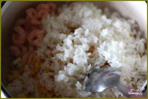 Салат с рисом и кукурузой - фото шаг 4