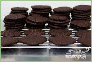 Шоколадное печенье со сливочным кремом - фото шаг 2