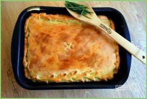 Грузинский пирог с тархуном и сыром - фото шаг 6