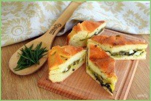 Грузинский пирог с тархуном и сыром - фото шаг 8
